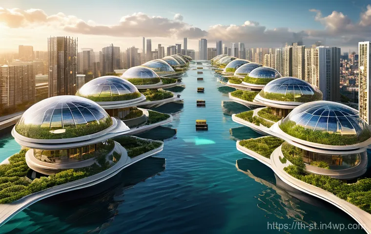 해상 거주 플랫폼의 통합 관리 시스템 - **Prompt 1: Sustainable Floating Family Home**
    A bright and airy living room inside a futuristic...