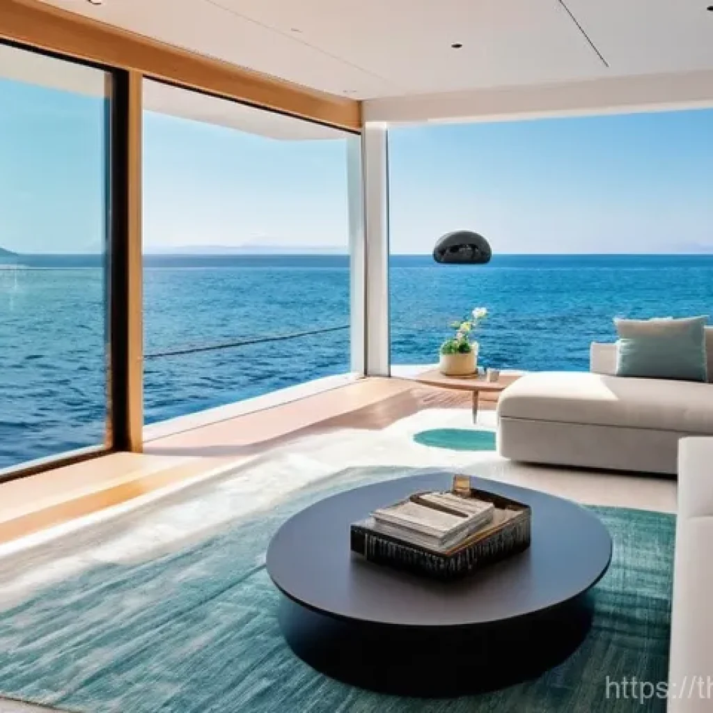 해상 거주 플랫폼의 신뢰성 평가 - **Prompt 1: Modern Floating Home in a Serene Ocean Setting**
"A visually stunning, modern floati...