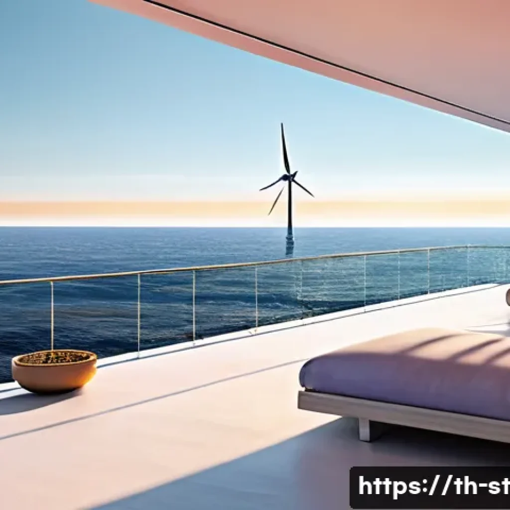 해상 거주 플랫폼의 사용 편의성 - **Prompt 1: Futuristic Ocean Sunrise Retreat**
    "A breathtaking panoramic view of a sleek, modern...